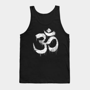 Aum, Om, Indian, mantra, spiritual, symbol. Tank Top